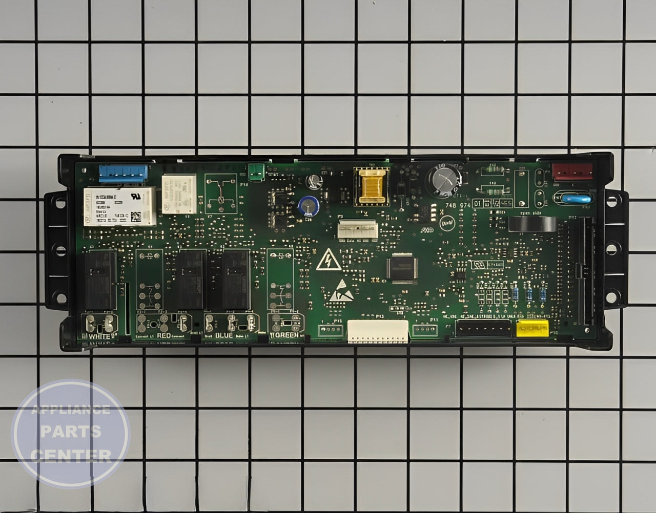 KitchenAid Oven Control Board WPW10340694 - Main view showing digital display for KitchenAid models