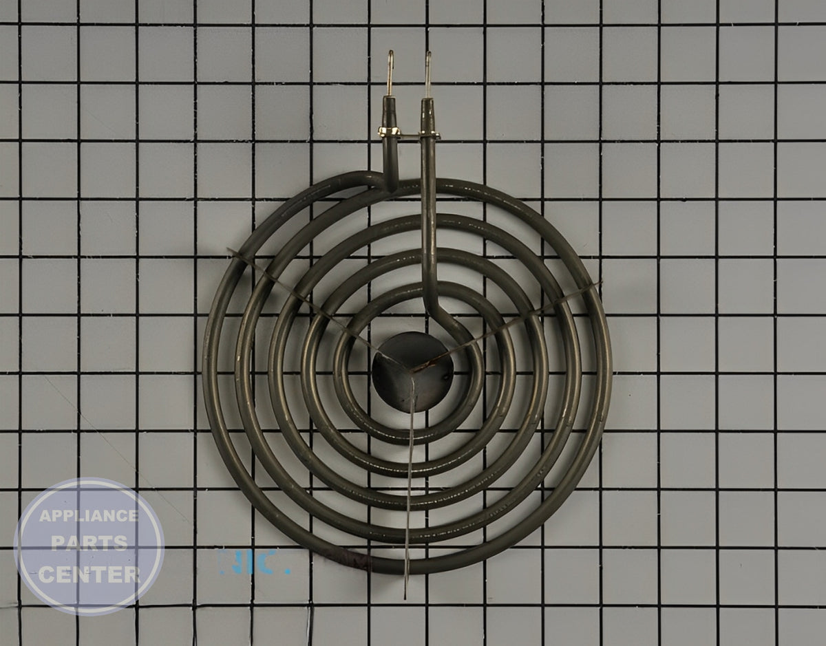 Coil Surface Element WPW10345410 - Side view with precise measurements