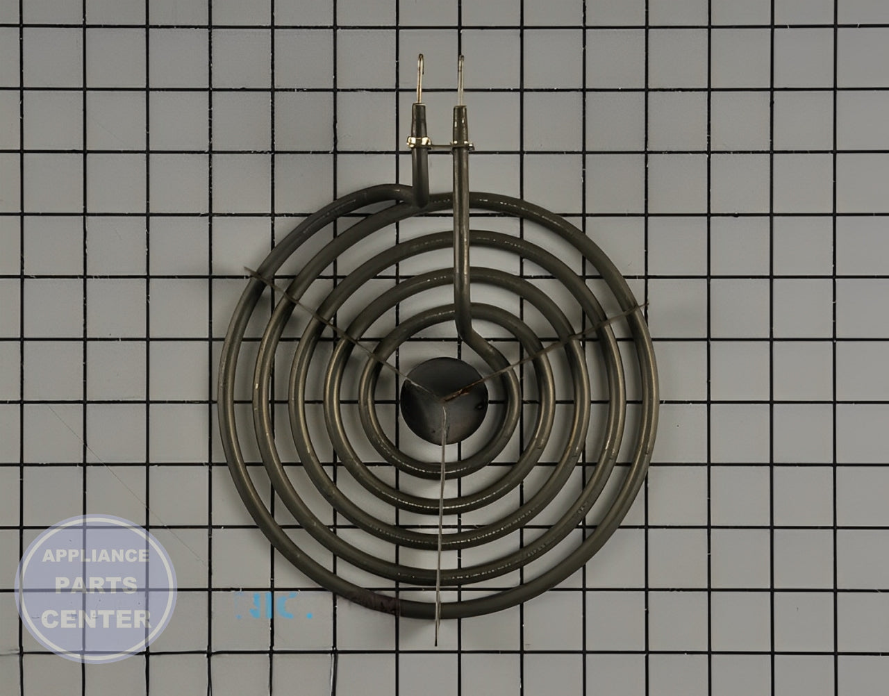 Coil Surface Element WPW10345410 - Side view with precise measurements