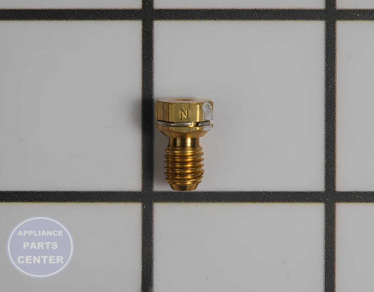 WHIRLPOOL ORIFICE SPUD WPW10347414 - Main view showing gas regulation for W10347414 models