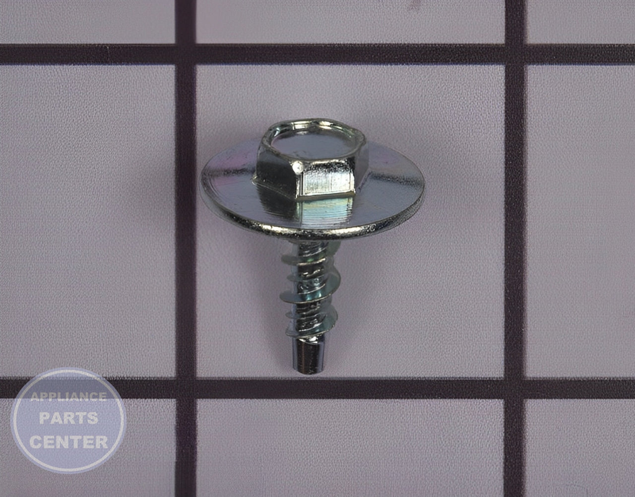 Whirlpool Screw WPW10348407 - Main view showing heavy-duty design for Amana and Maytag dishwashers