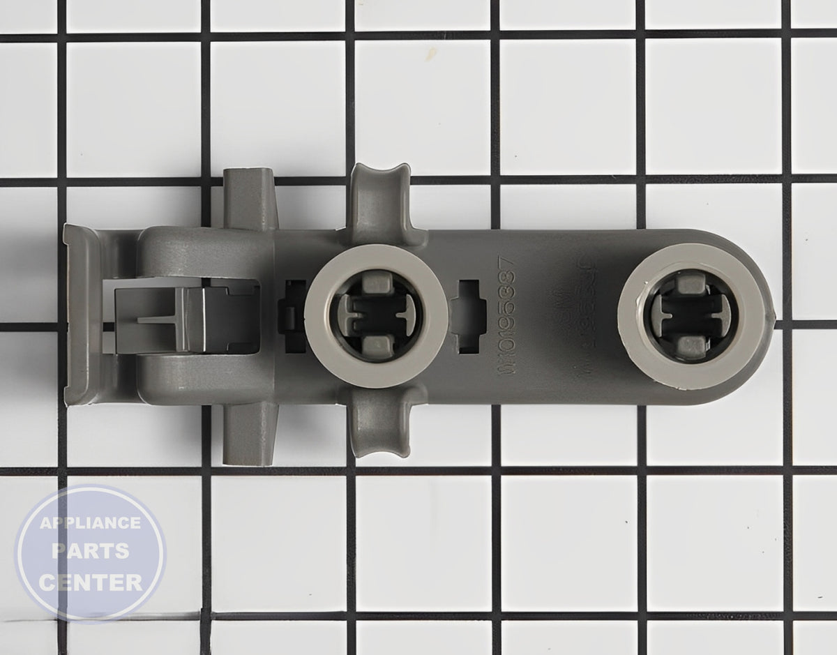 WHIRLPOOL UPPER RACK ROLLER WPW10350401 - Main view showing smooth movement for W10195336