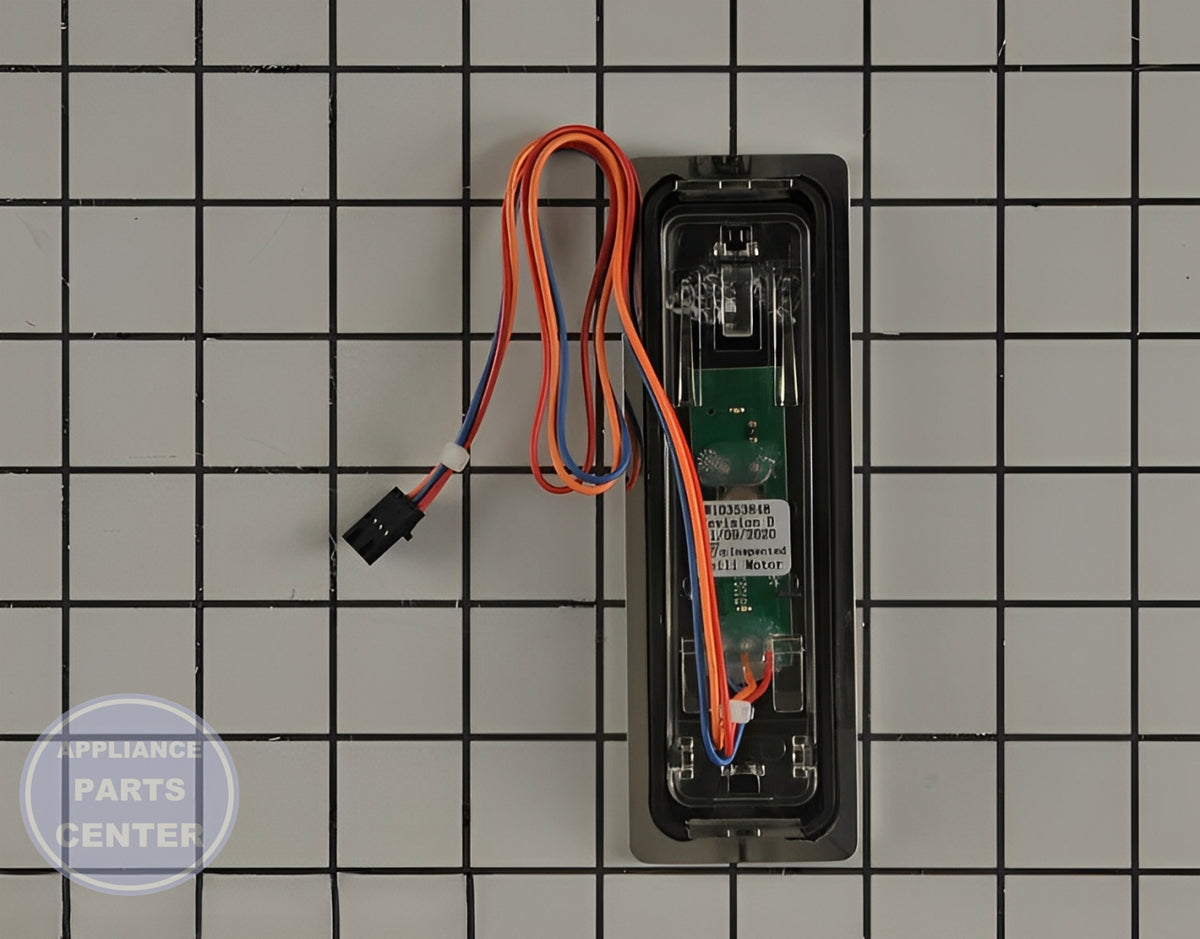 WHIRLPOOL REFRIGERATOR PAD WPW10353848 - Detailed view of precise technical details