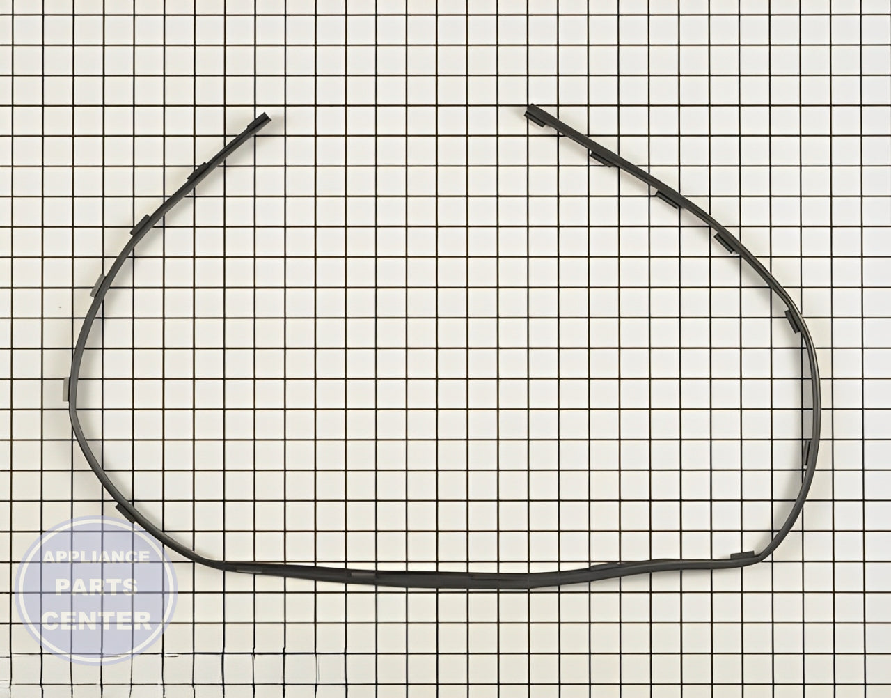 WHIRLPOOL DOOR SEAL WPW10354795 - Main view showing tight seal for WPL Dryer models
