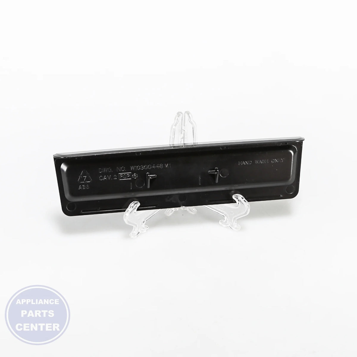 TRAY-DRIP WPW10356018 - Detailed view of spill-proof technical design