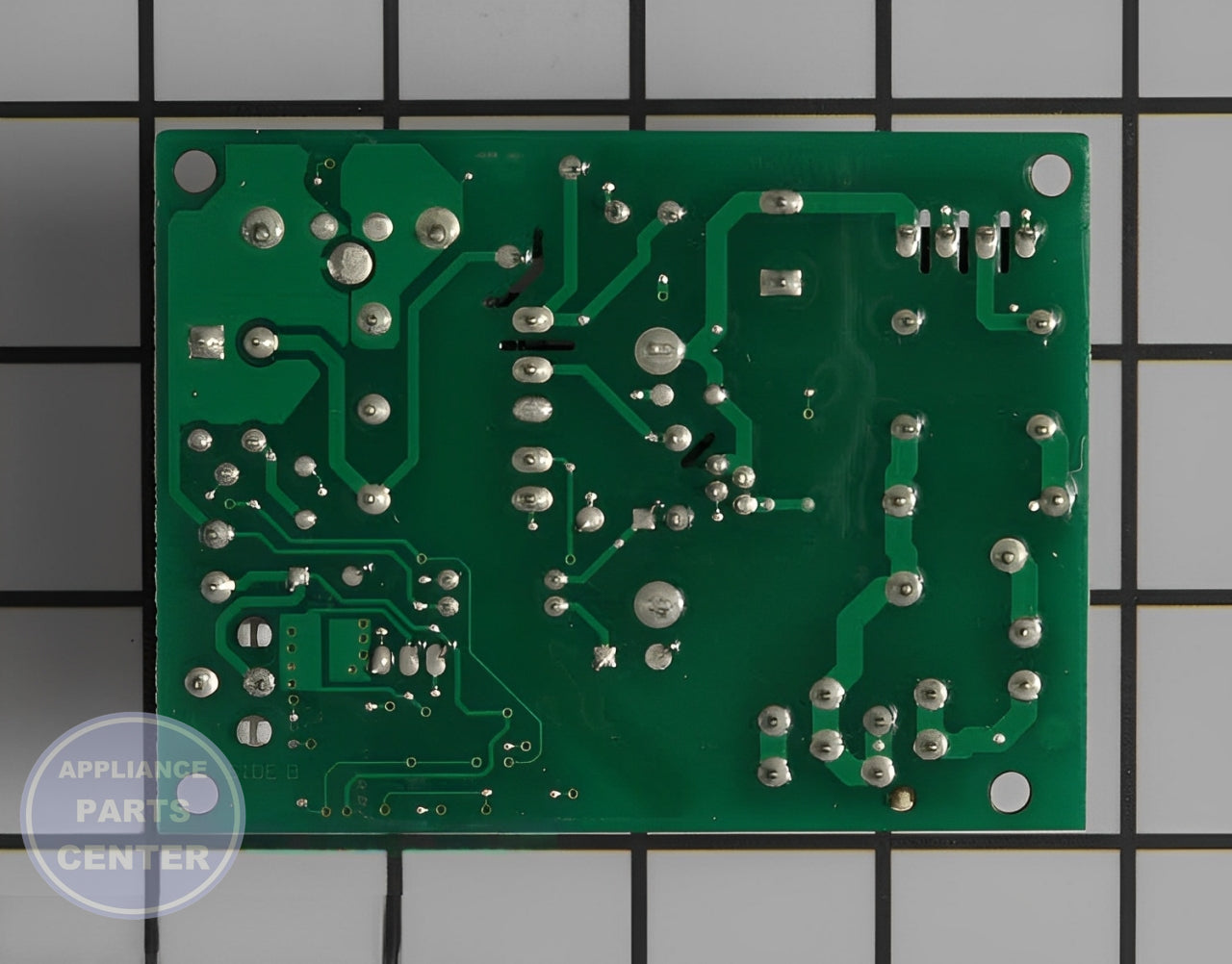 Main Control Board WPW10356039 - Detailed view of the circuit board and timer features