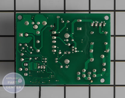 Main Control Board WPW10356039 - Detailed view of the circuit board and timer features
