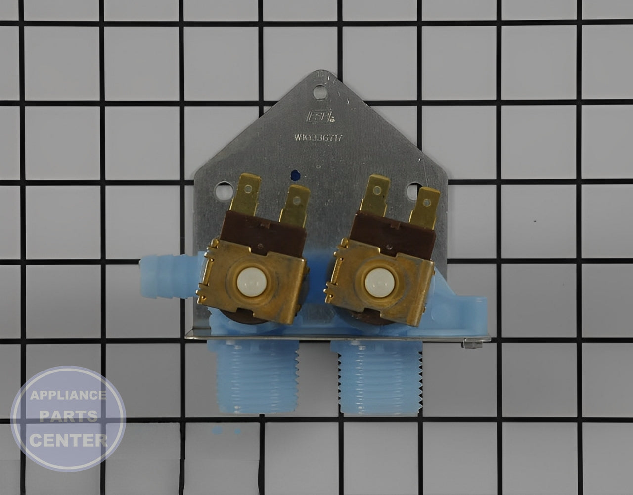 WHIRLPOOL VALVE WPW10356257 - Main view showing water control for WPL washing machines