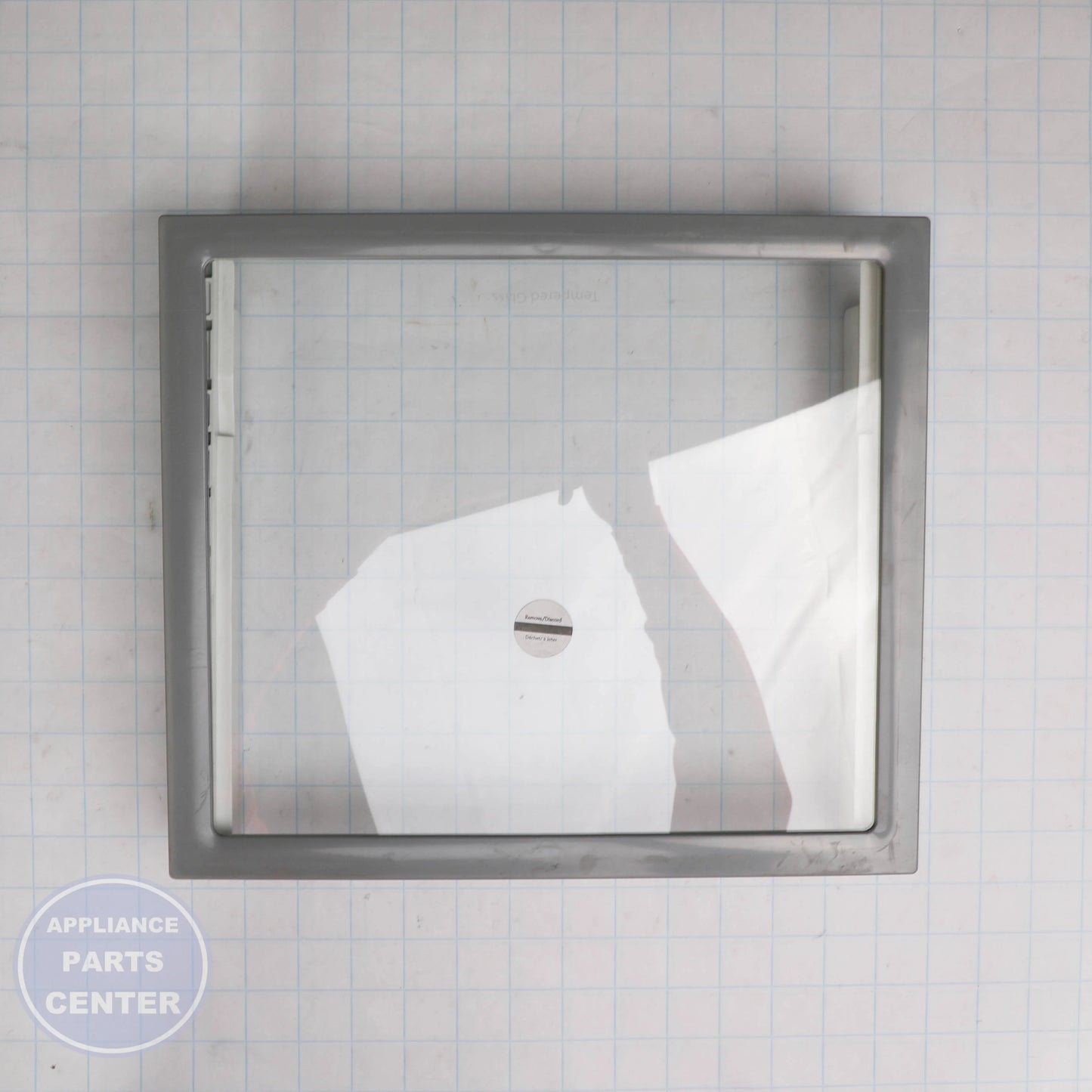 WPL COVER WPW10362174 - Installation in WPL Refrigerator showing key mounting points