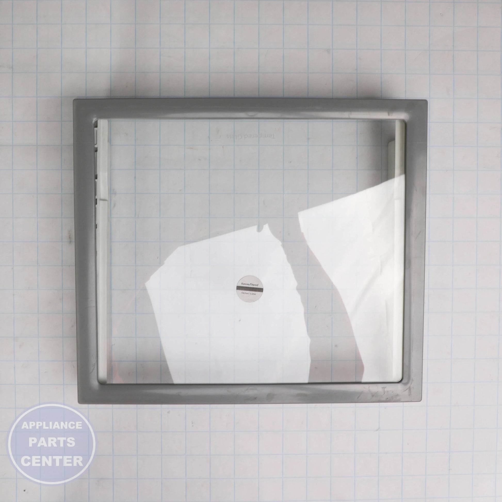 WPL COVER WPW10362174 - Installation in WPL Refrigerator showing key mounting points