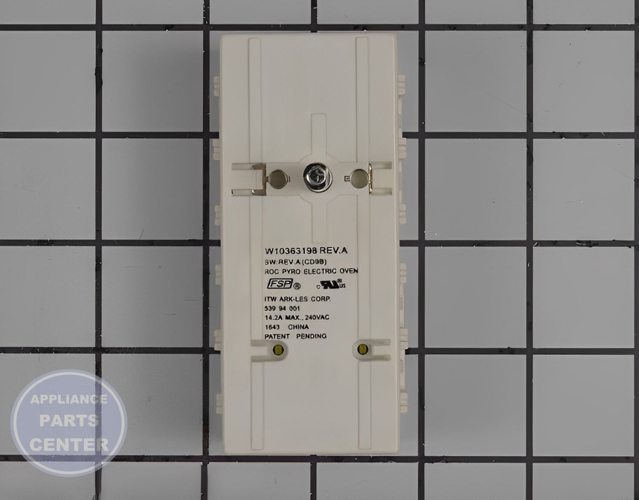 Whirlpool Oven Switch WPW10363198 - Main view showing easy installation for various models