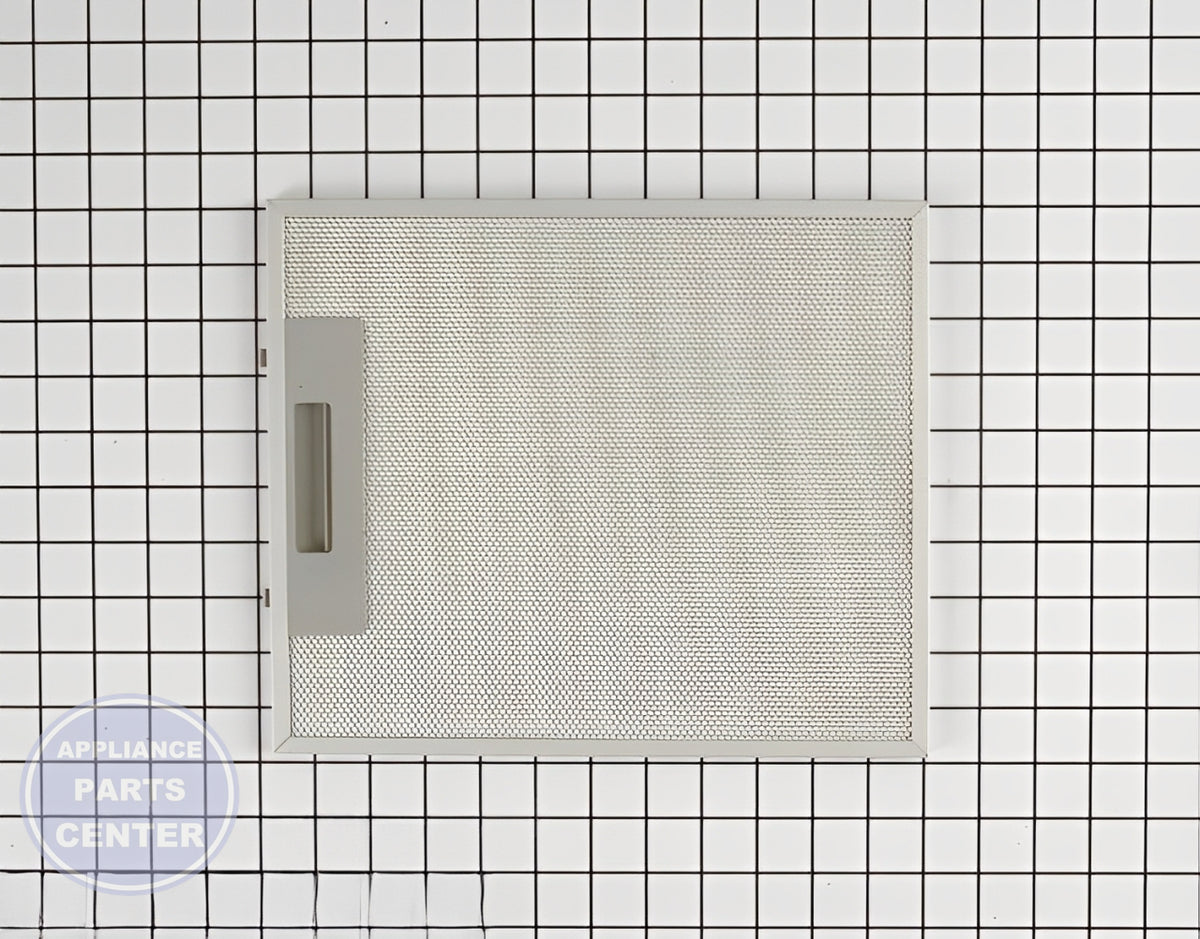 WHIRLPOOL GREASE FILTER WPW10368696 - Main view showing efficient grease capture for WPL Range Vent Hood