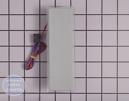 Whirlpool Dispenser Actuator WPW10370593 - Main view showing dispensing mechanism for Whirlpool refrigerator models