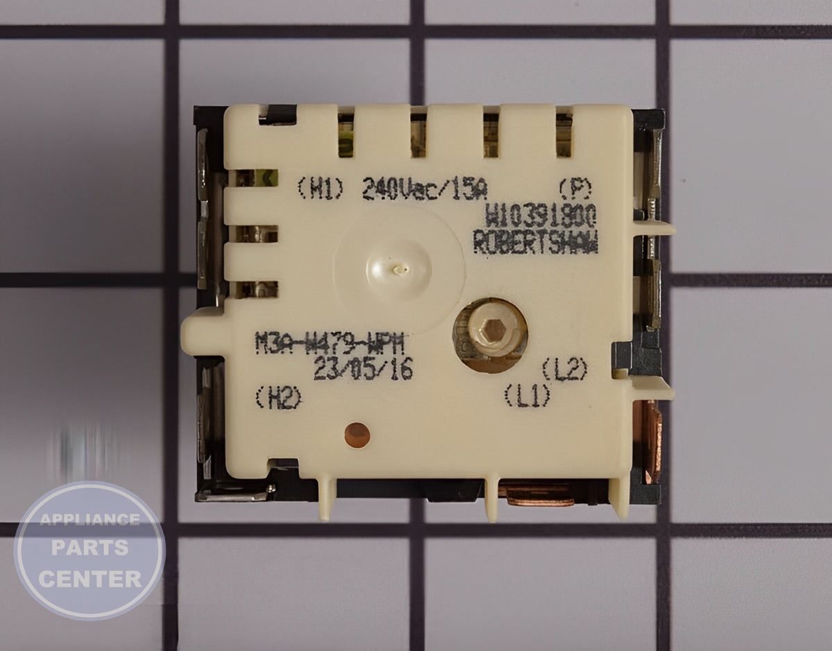 WHIRLPOOL INFINITE SWITCH WPW10391800 - Detailed view of reliable technical details