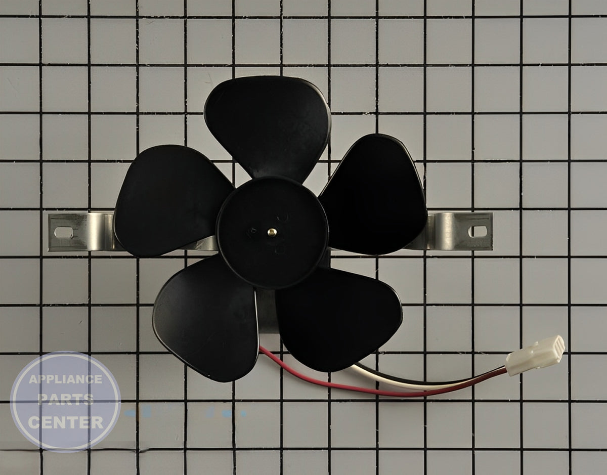 WHIRLPOOL FAN MOTOR WPW10395033 - Side view with 400 CFM airflow specification
