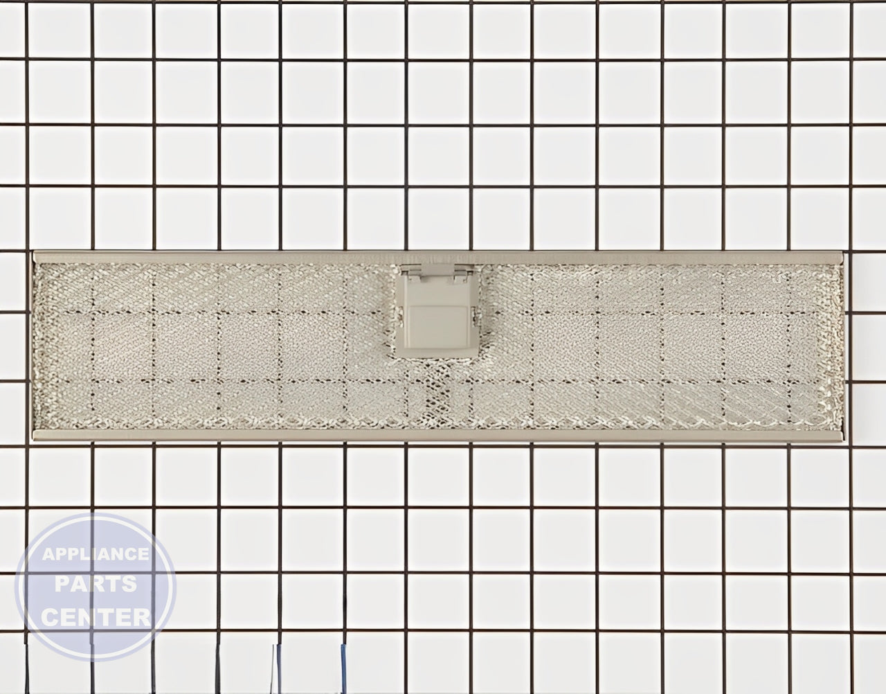 Grease Filter WPW10396091 - Detailed view of effective grease capture design