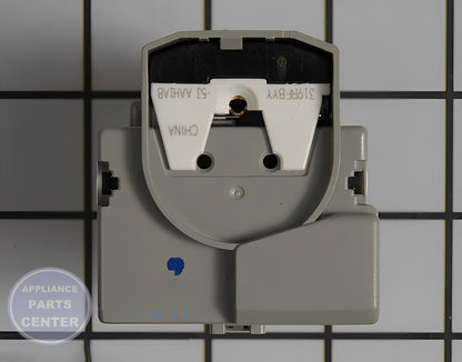 Start Device WPW10398552 - Side view with precise measurements for optimal fit