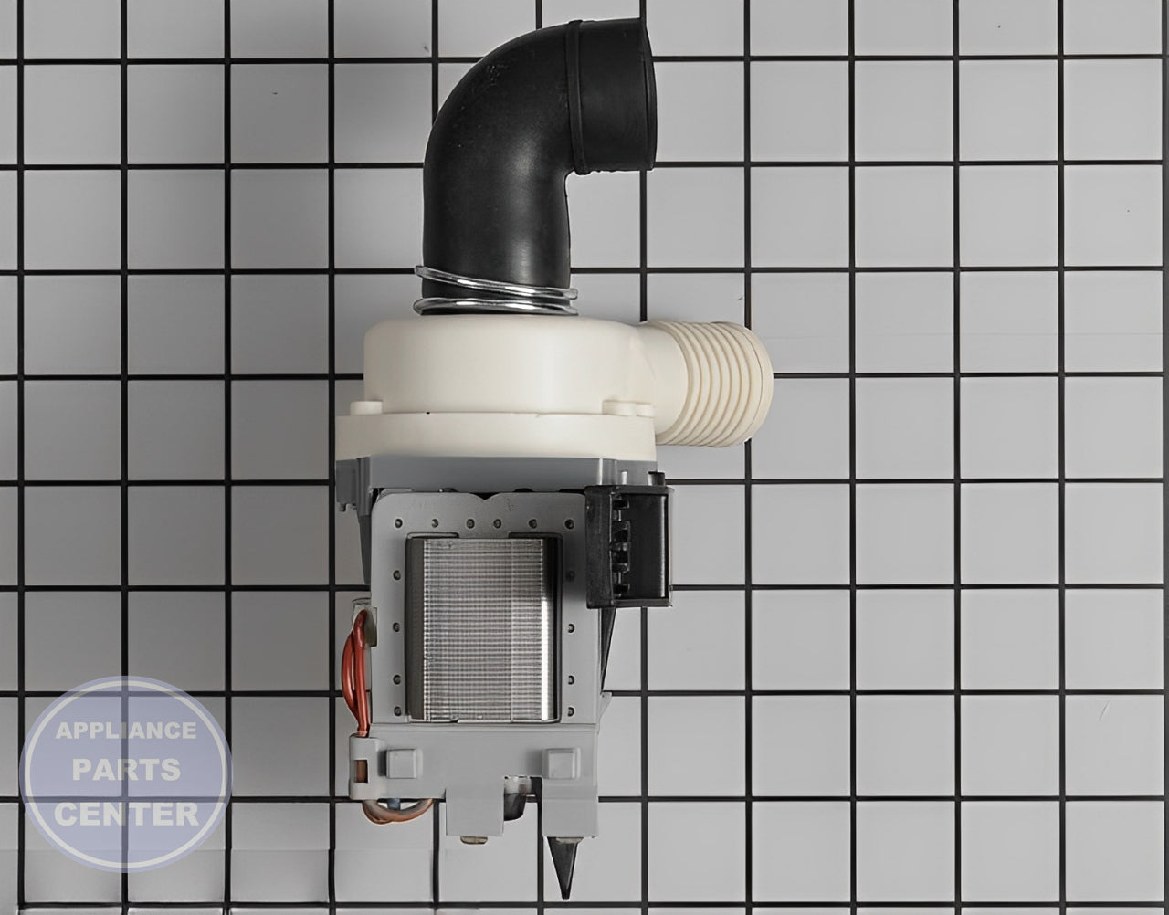 Drain Pump WPW10403802 - Detailed view of powerful 500 GPH pumping capacity