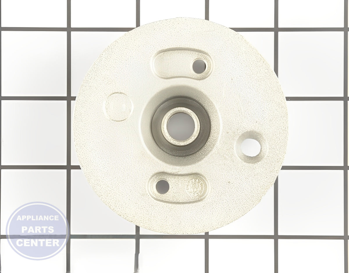 Surface Burner Base WPW10406283 - Detailed view of gas burner technical details