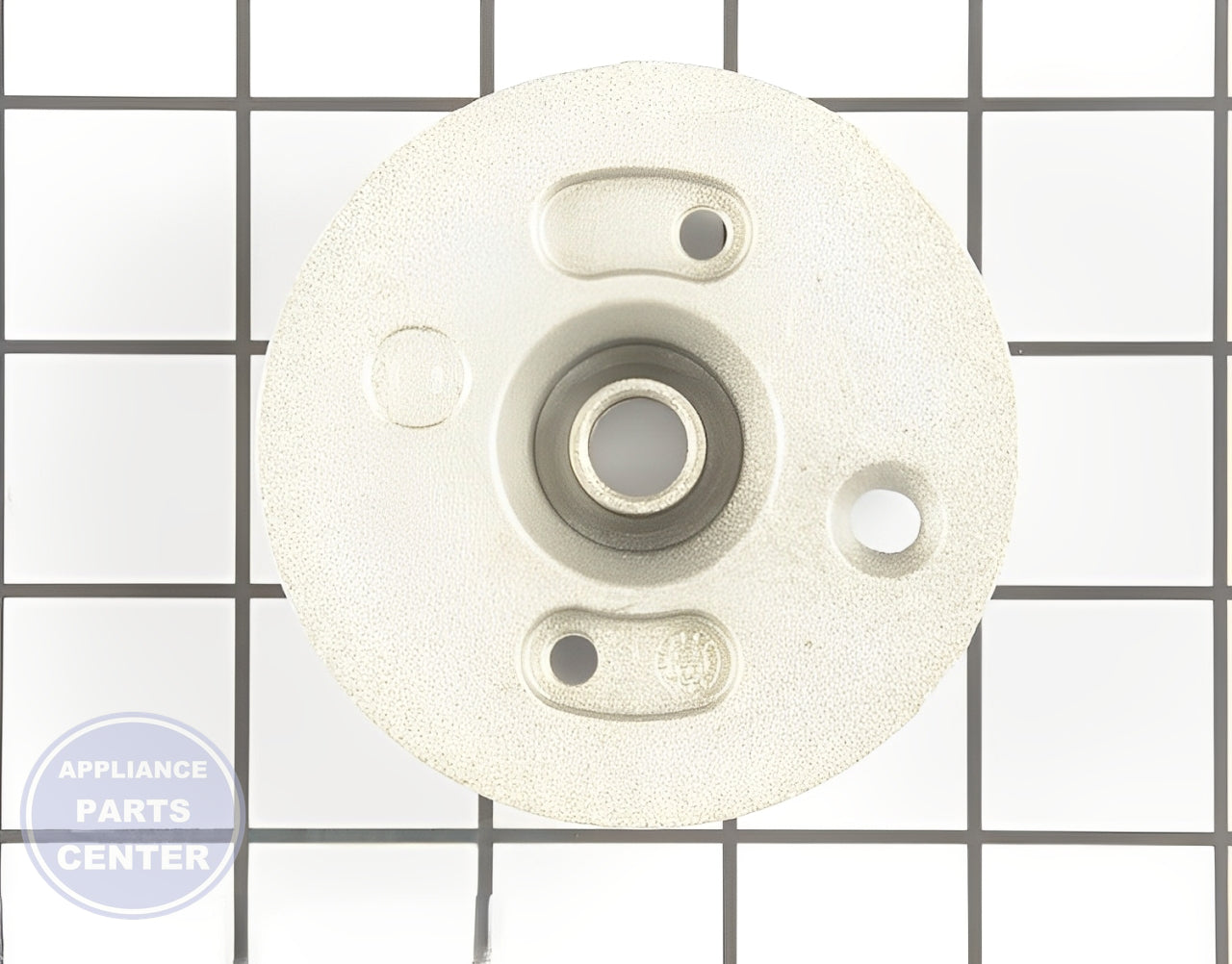 Surface Burner Base WPW10406283 - Detailed view of gas burner technical details