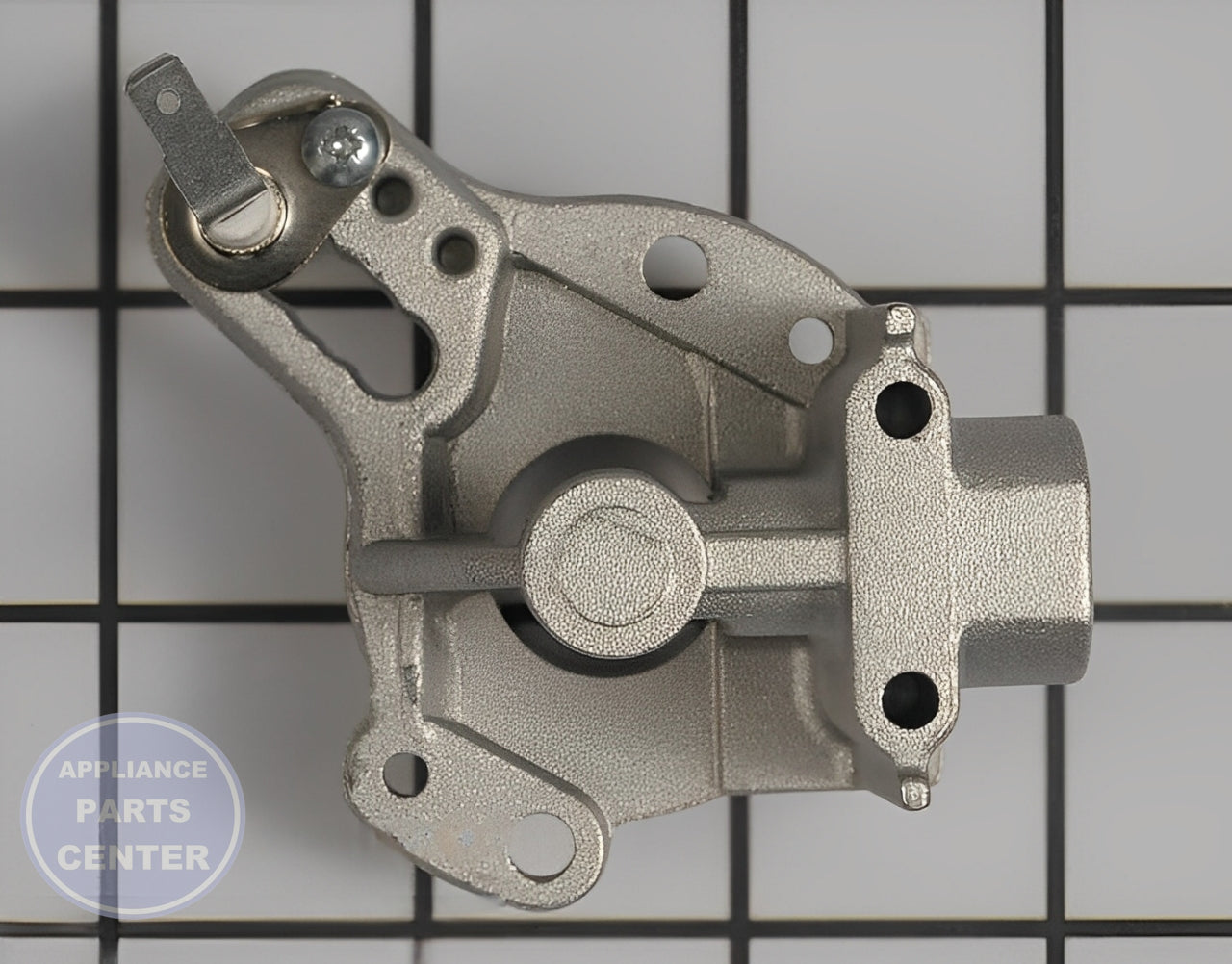 Surface Burner Orifice Holder WPW10407678 - Detailed view of durable construction and technical details