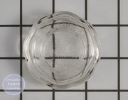 Whirlpool Light Lens WPW10412722 - Main view showing bright illumination for WPL Microwaves