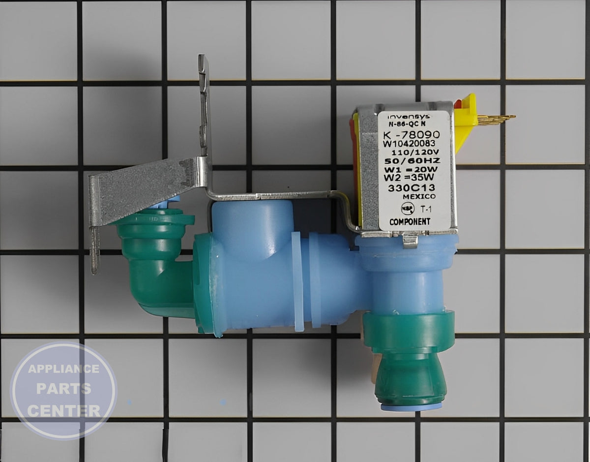 WHIRLPOOL REFRIGERATOR WATER INLET VALVE WPW10420083 - Main view showing efficient flow control for W10420083 model
