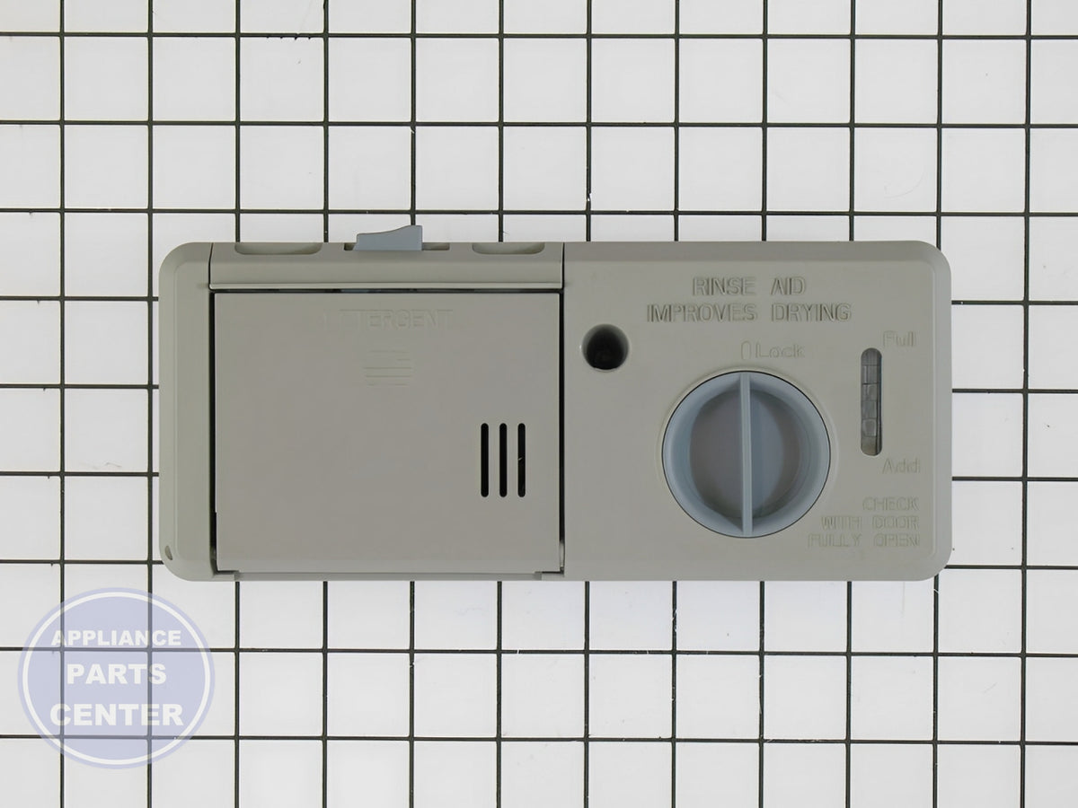 WHIRLPOOL DISHWASHER DISPENSER WPW10428217 - Detailed view of durable construction