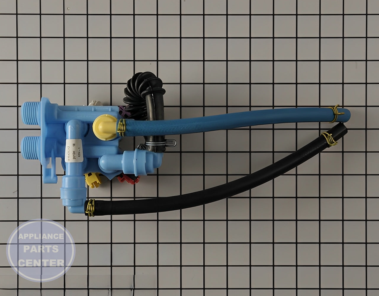 WHIRLPOOL WATER INLET VALVE WPW10435242 - Main view showing valve & float for WPL Washing Machines
