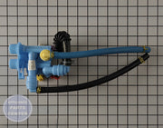 WHIRLPOOL WATER INLET VALVE WPW10435242 - Main view showing valve & float for WPL Washing Machines