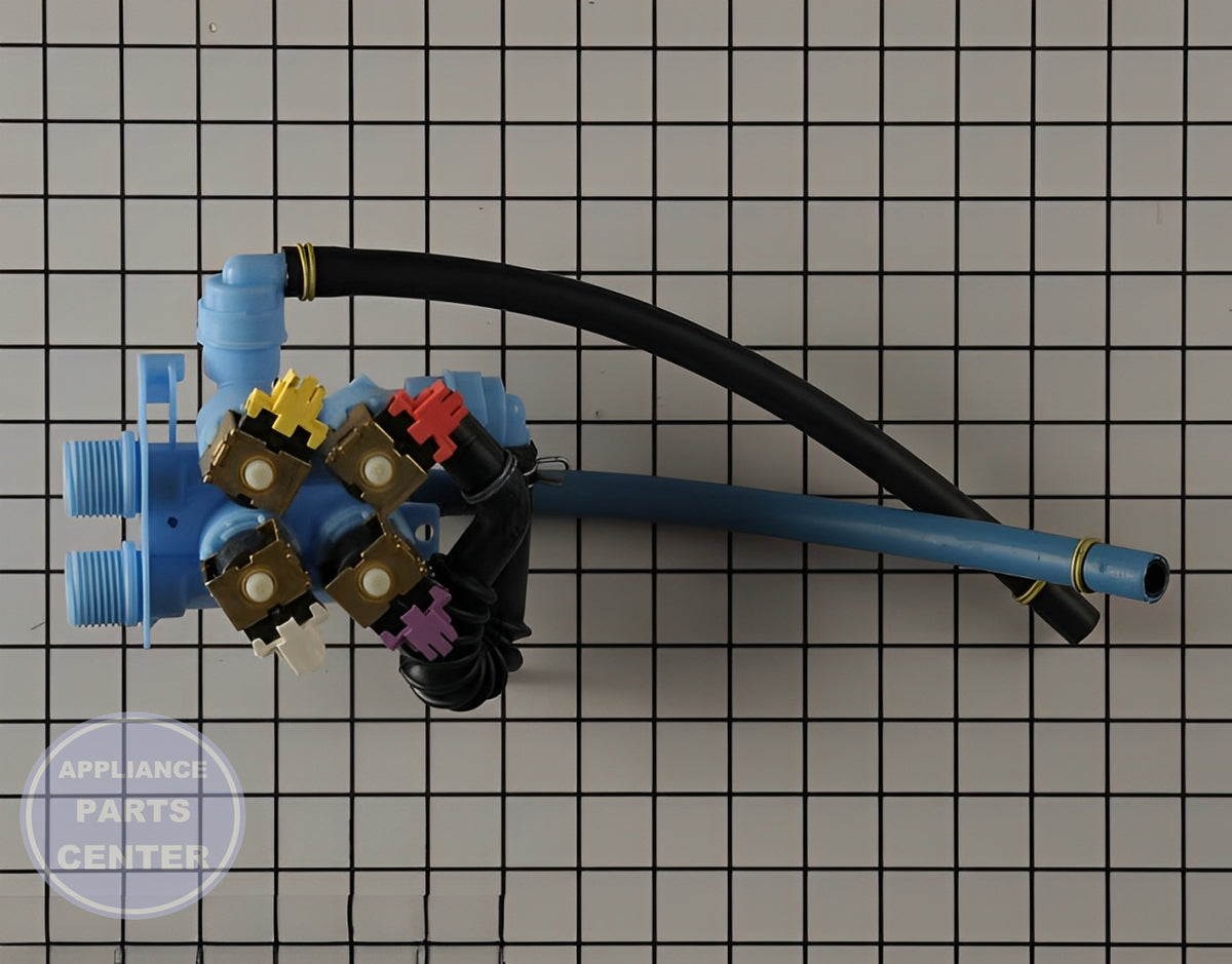 WHIRLPOOL WATER INLET VALVE WPW10435242 - Detailed view of valve technical details