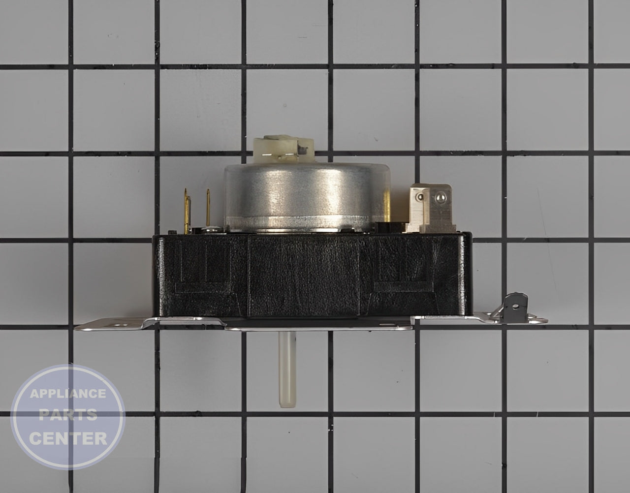 WHIRLPOOL TIMER WPW10436302 - Side view with accurate technical specifications