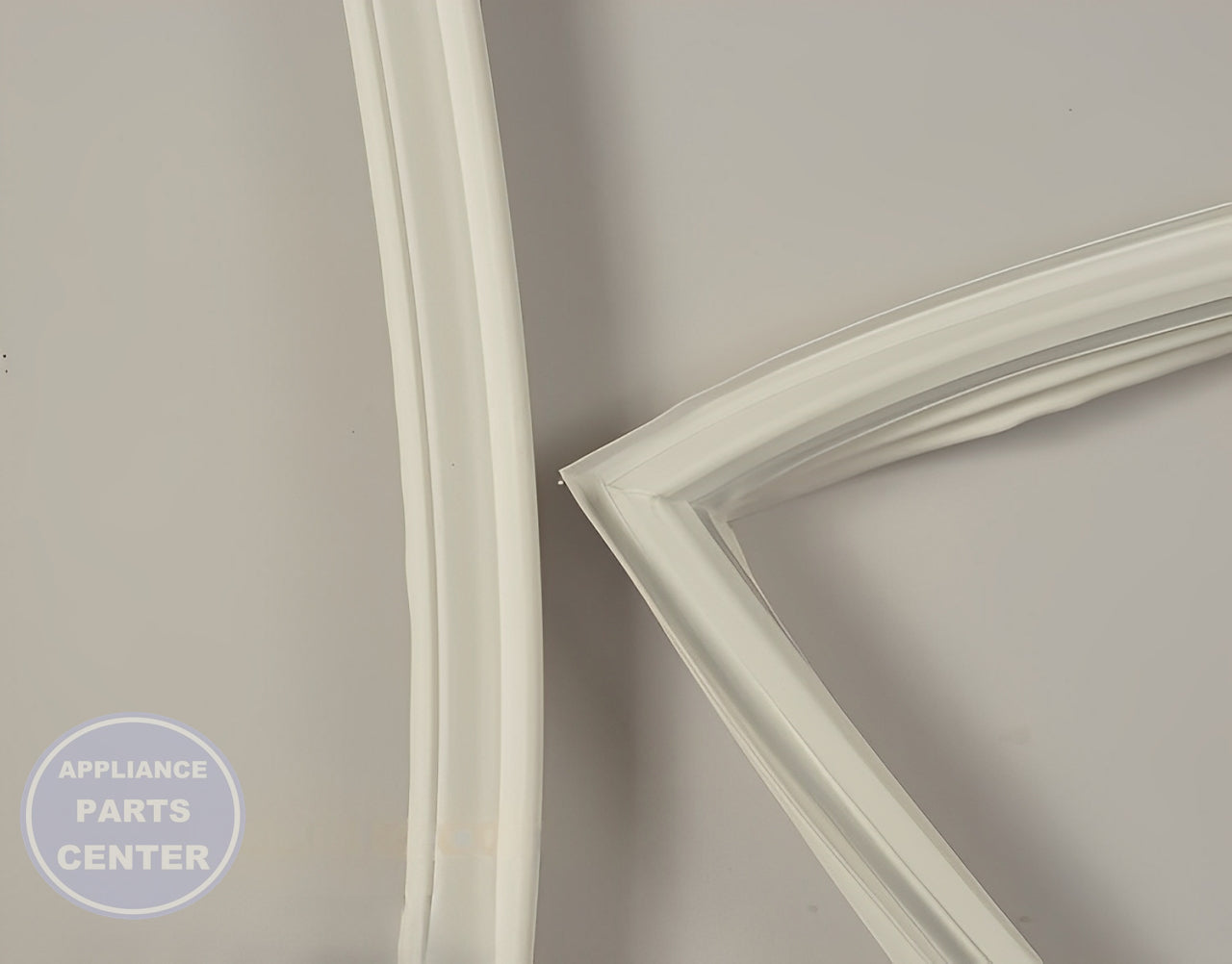 WHIRLPOOL REFRIGERATOR DOOR GASKET WPW10443311 - Main view showing tight seal for various models