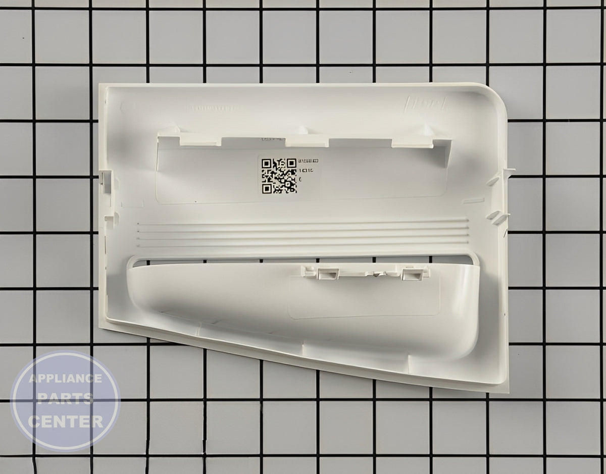 WHIRLPOOL HANDLE WPW10446403 - Detailed view of the dispenser functionality
