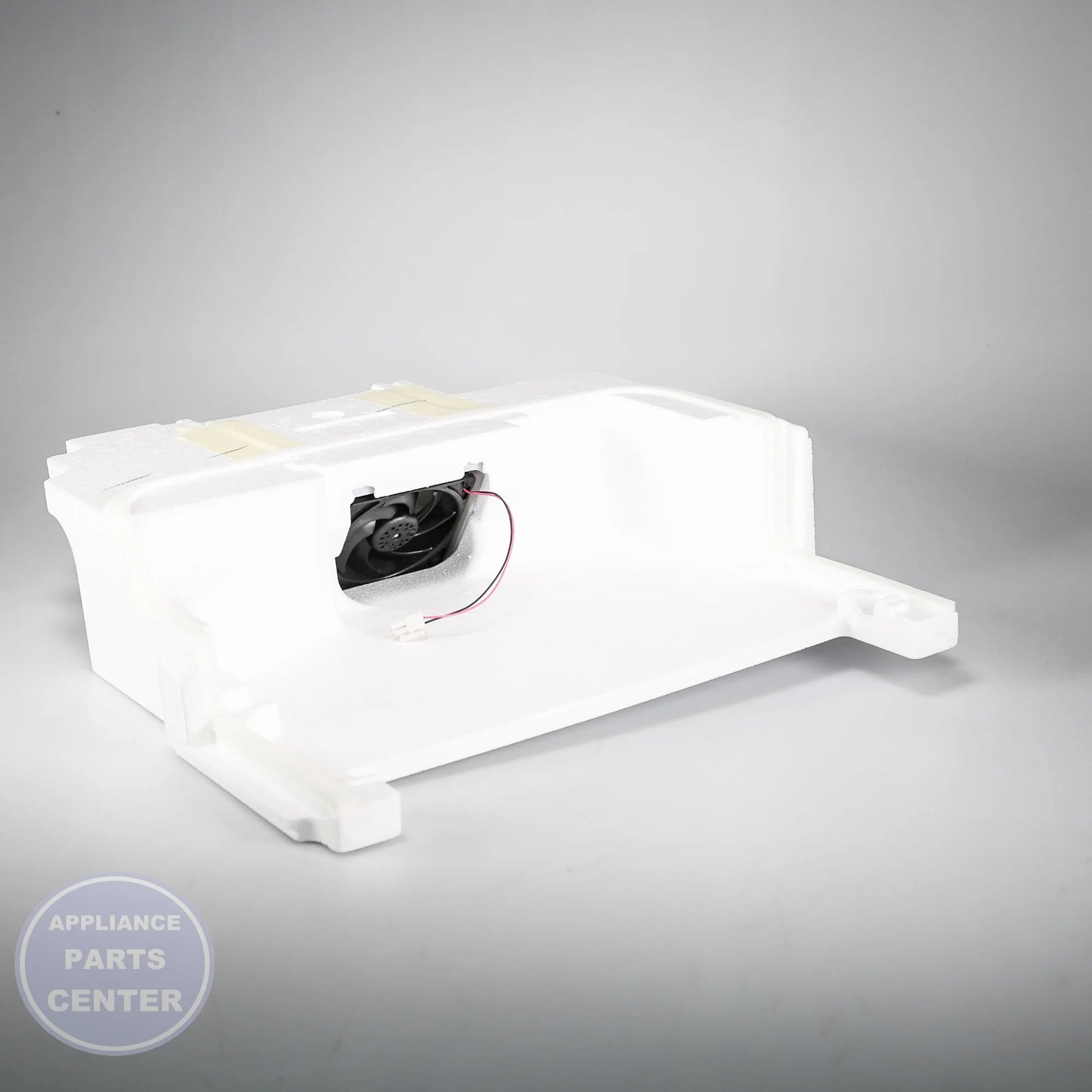 WPL ASSY-MOTOR, EVAP INSULA WPW10453428 - Installation in specific model showcasing mounting points