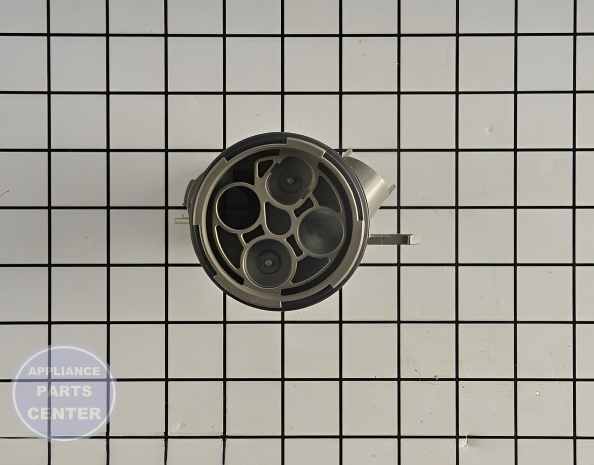 WHIRLPOOL COVER WPW10455271 - Side view with high-quality Pump specs