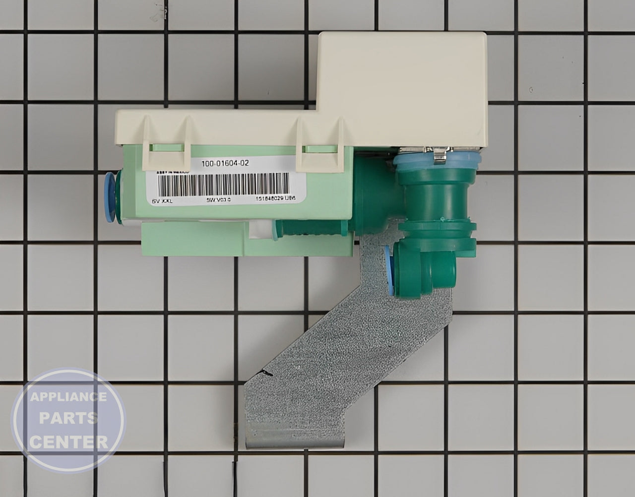 Whirlpool Water Inlet Valve WPW10455331 - Main view showing precise water control for Whirlpool and KitchenAid models