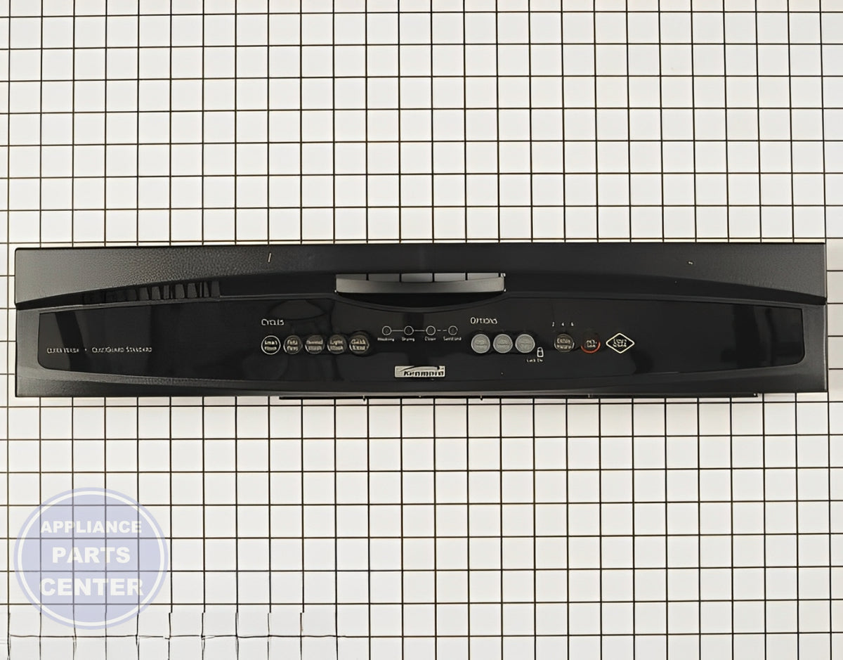 Kenmore Dishwasher Touchpad WPW10459133 - Main view showing sleek design for Kenmore models