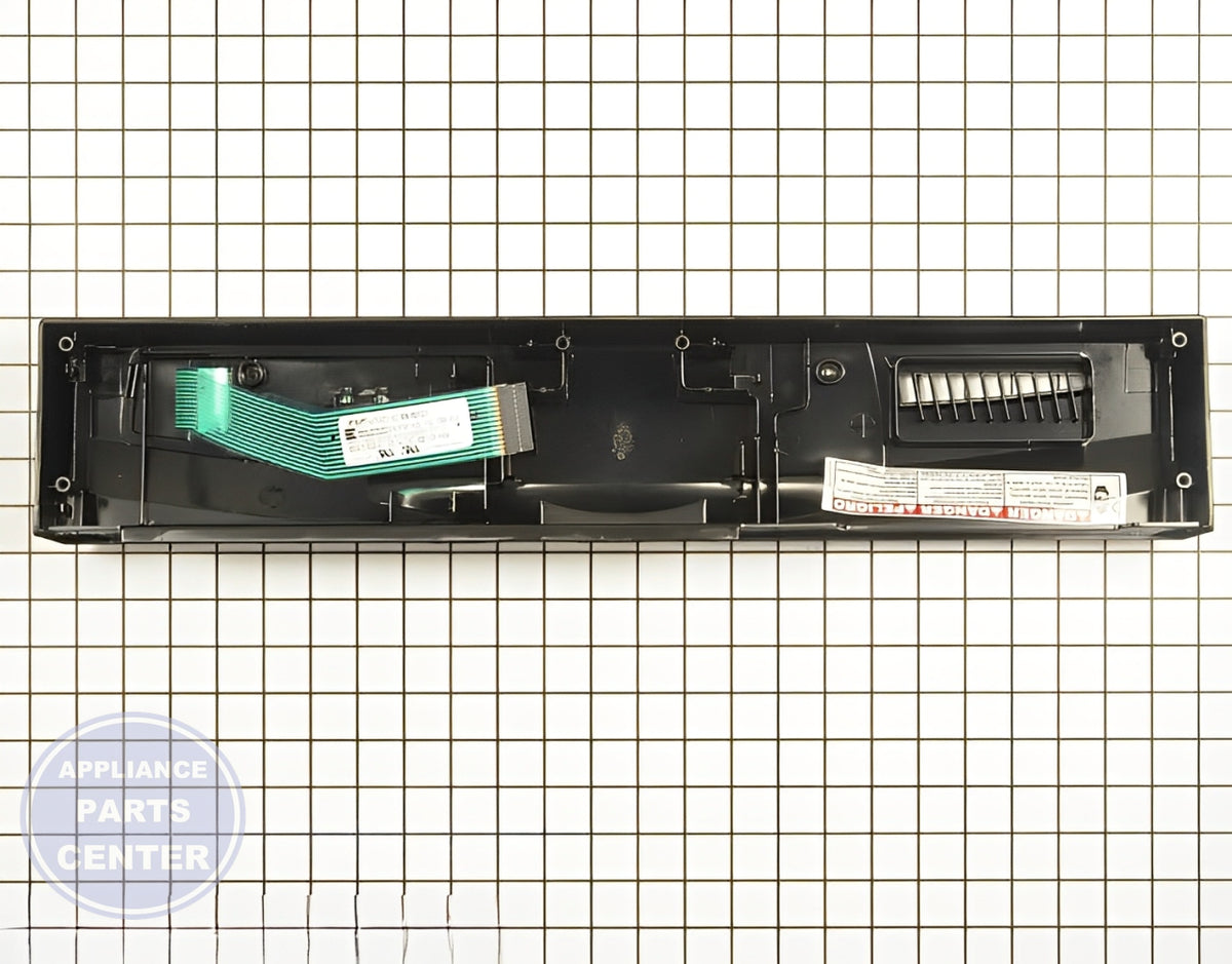 Whirlpool Dishwasher Control Panel WPW10459139 - Detailed view of touchpad technical details