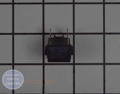 Start Relay WPW10466655 - Side view with specific measurements
