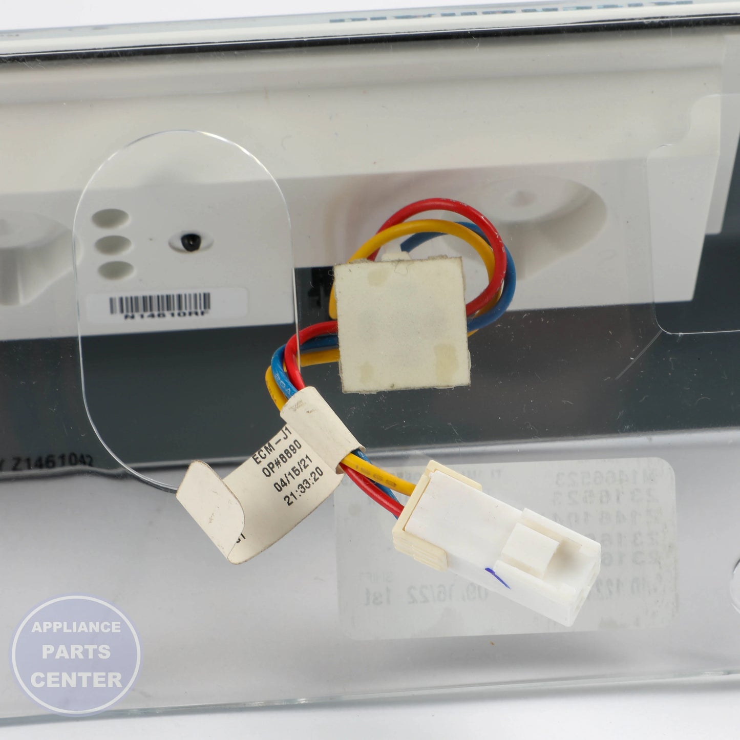 WPL CONTRL-BOX WPW10468940 - Installation in WPL model showing key mounting points