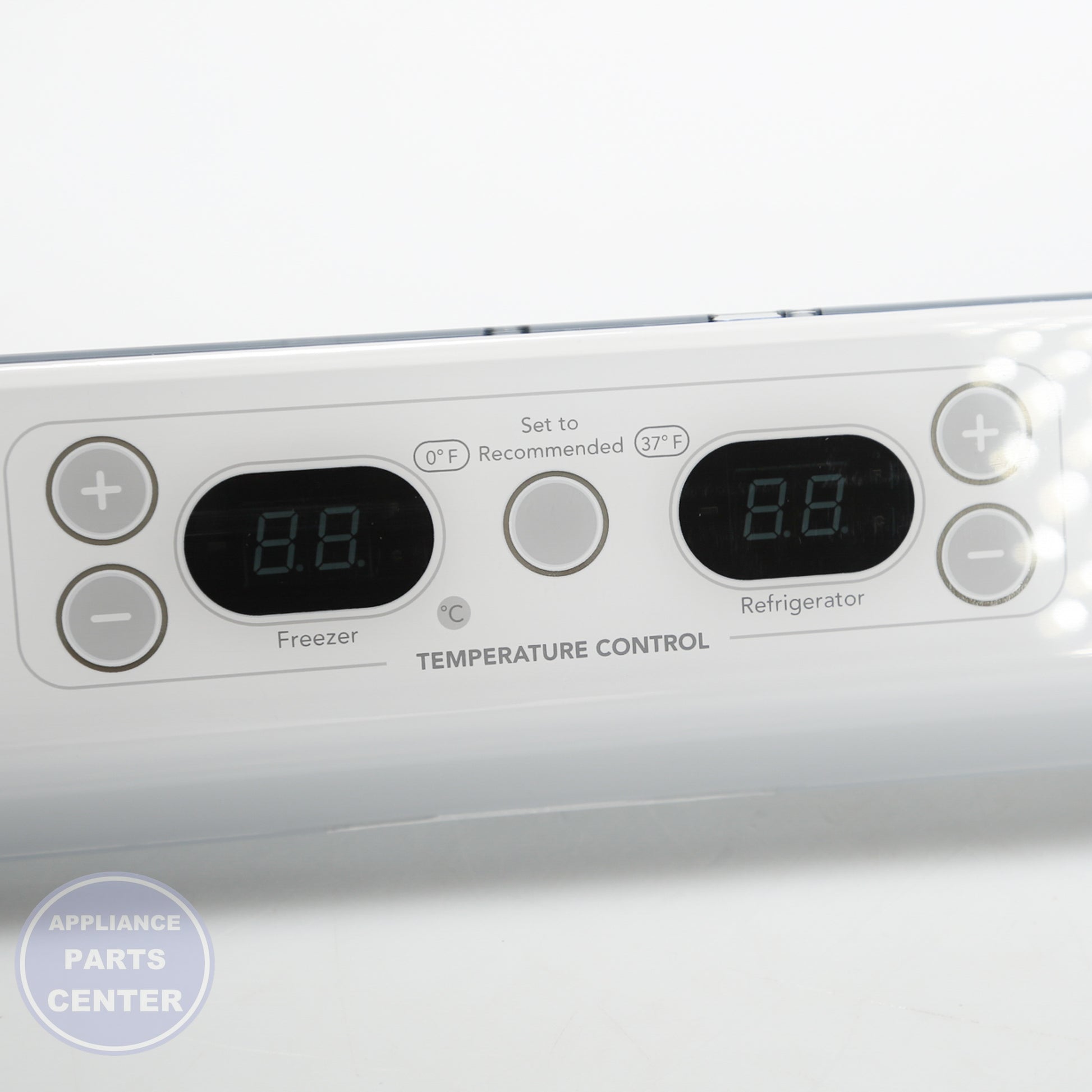 CONTRL-BOX WPW10468946 - Side view with precise measurements