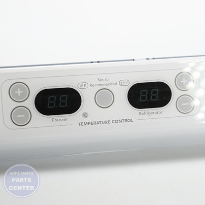 CONTRL-BOX WPW10468946 - Side view with precise measurements