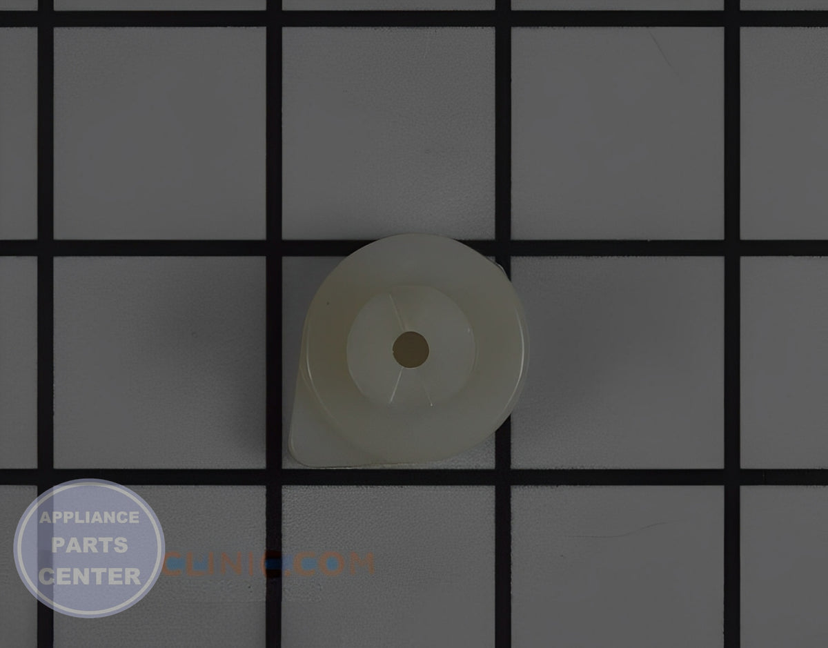 WHIRLPOOL REFRIGERATOR DOOR CLOSING CAM WPW10470155 - Detailed view of sturdy hinge construction