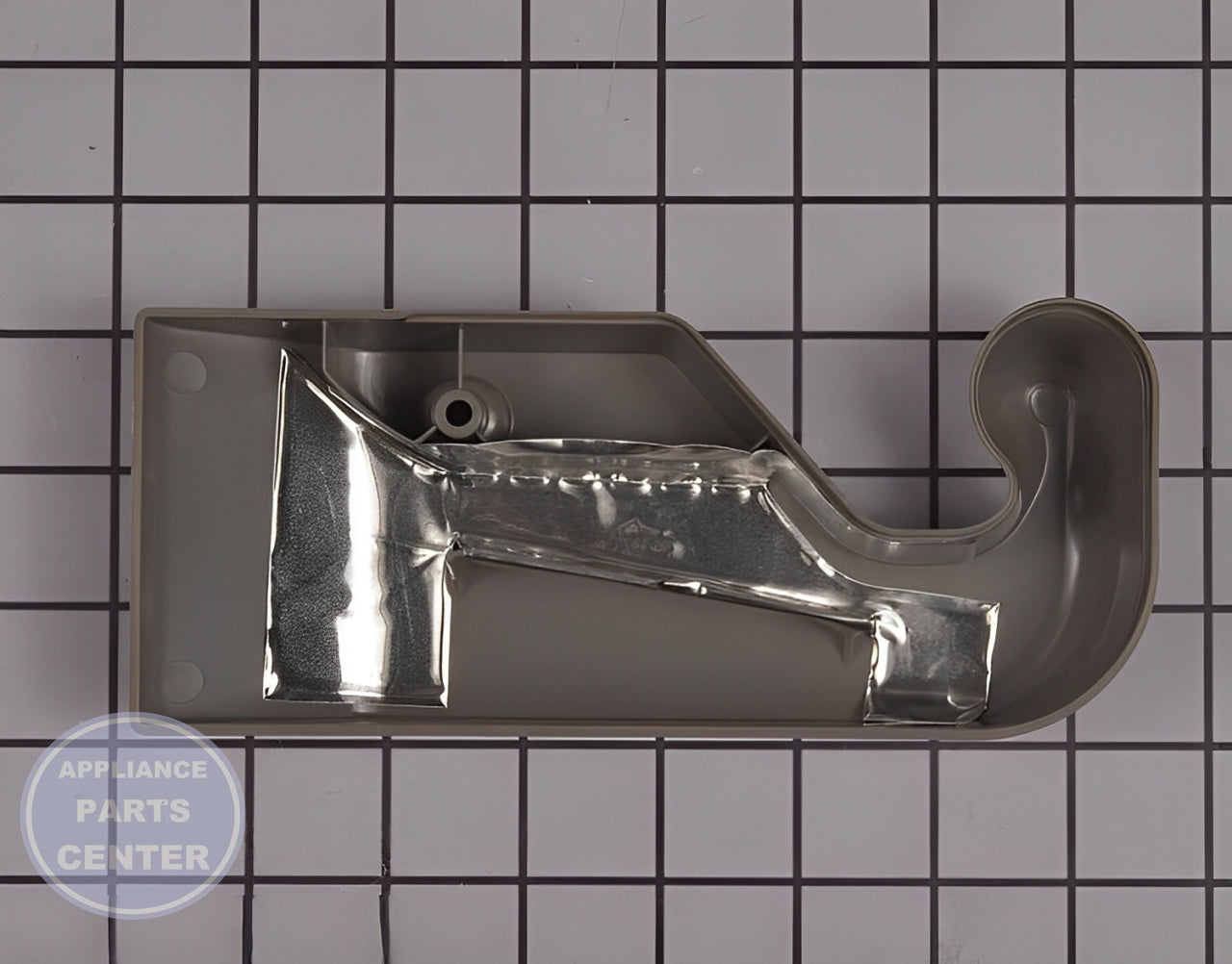 Hinge Cover WPW10471618 - Detailed view of durable lid for refrigerators