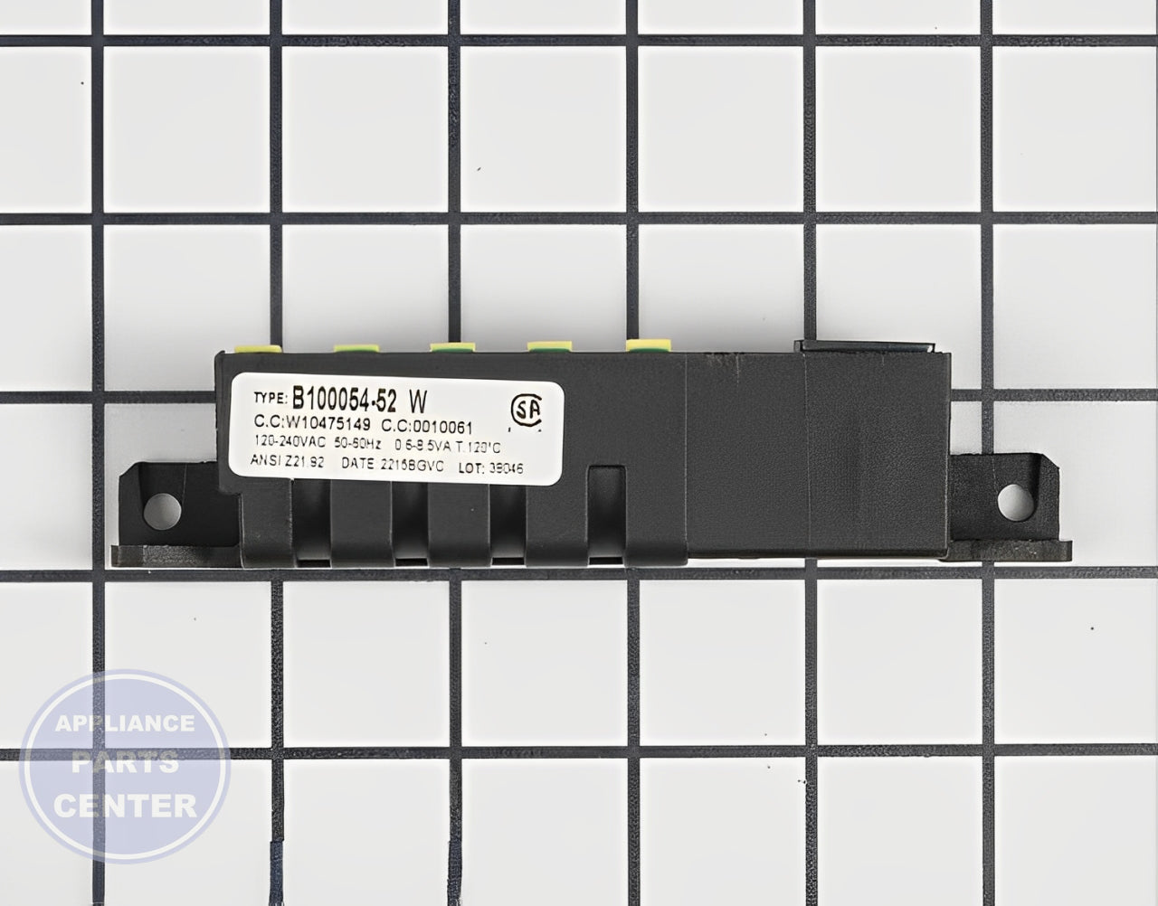 WHIRLPOOL SPARK MODULE WPW10475149 - Main view showing efficient spark generation for WPL models
