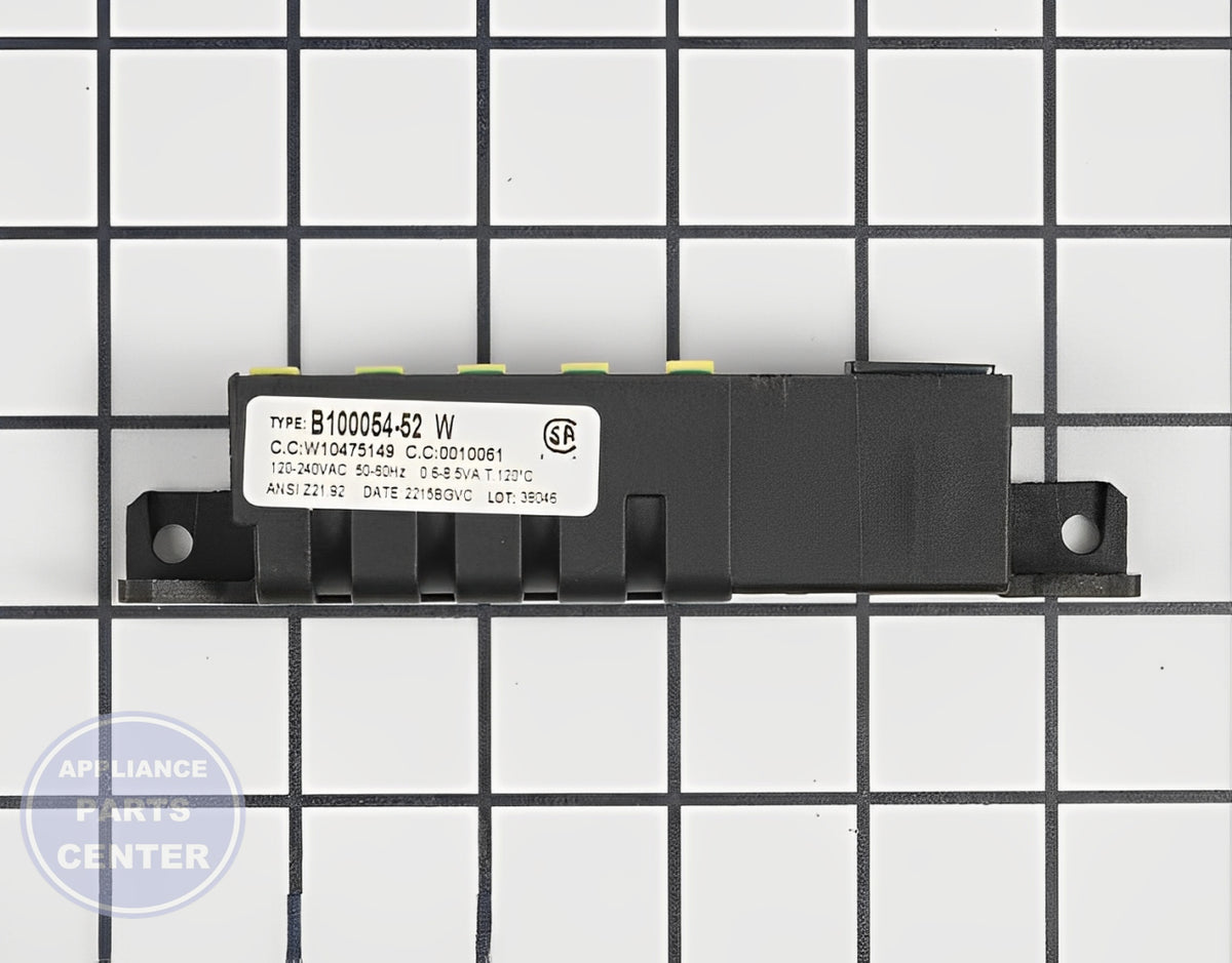 WHIRLPOOL SPARK MODULE WPW10475149 - Main view showing efficient spark generation for WPL models