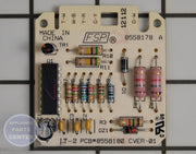 WHIRLPOOL ELECTRONIC CONTROL BOARD WPW10476828 - Main view showing circuit board & timer for various models
