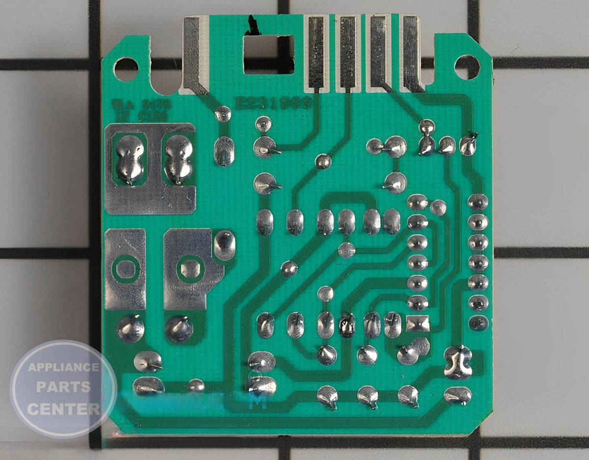 WHIRLPOOL ELECTRONIC CONTROL BOARD WPW10476828 - Detailed view of precise control details