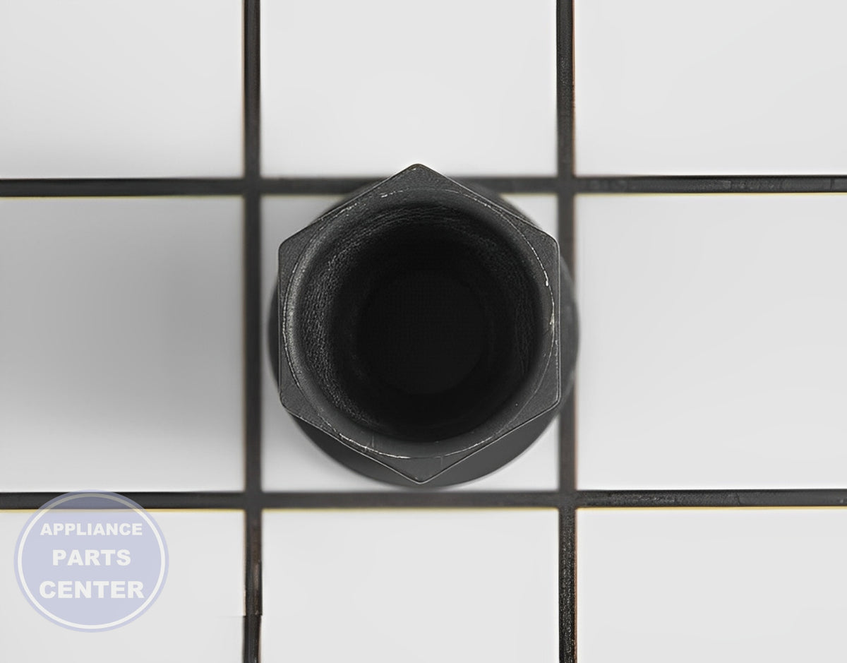WHIRLPOOL DISHWASHER TERMINAL NUT WPW10477552 - Side view with 50 lbs of pressure support